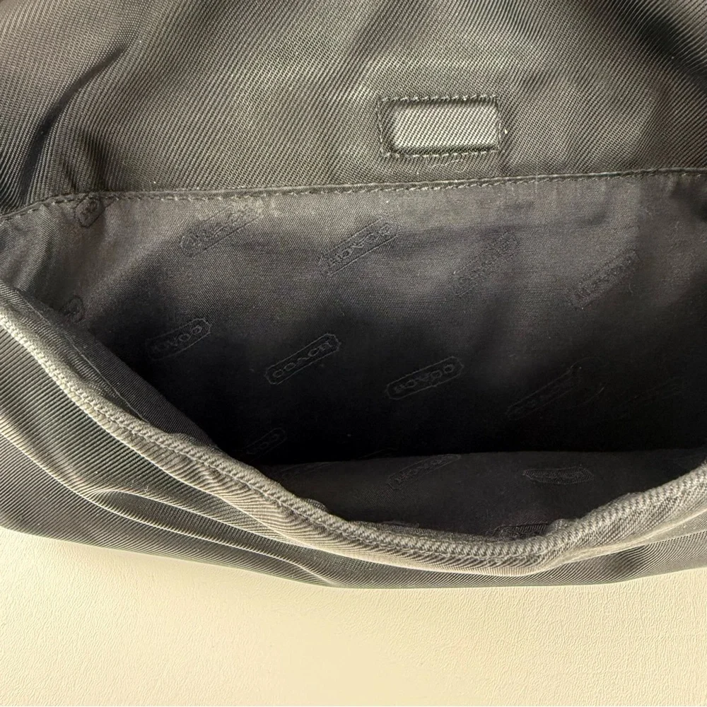 Vintage Coach Mercer Black Nylon Hobo Bag – Style 7422 (Y2K Era) - Picture 8 of 11